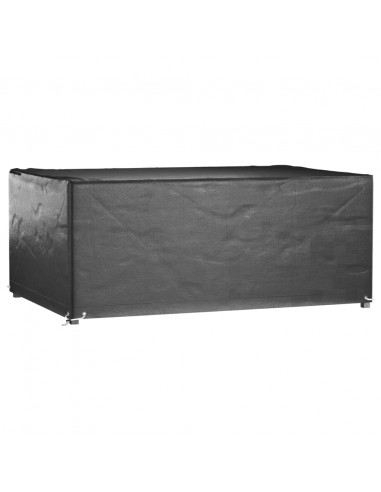 Copri Mobili Giardino 2pz 8 Occhielli 180x122x75cm Rettangolare
