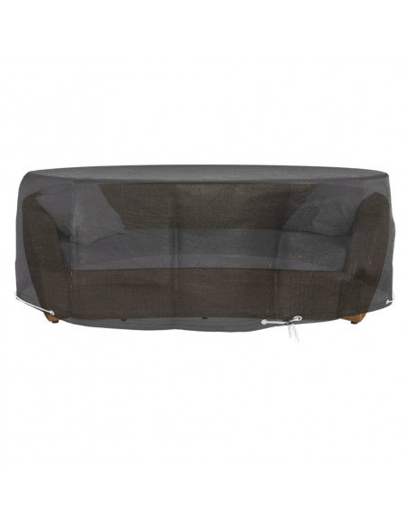 Coperture Divani Isola 2pz con 10 Occhielli Ø236x67 cm Rotonde