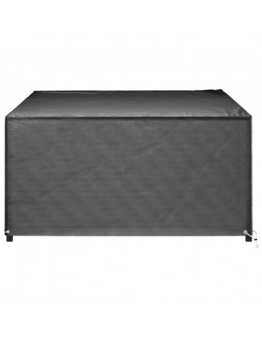 Copri Mobili Giardino 2pz 12Occhielli 240x180x80cm Rettangolare
