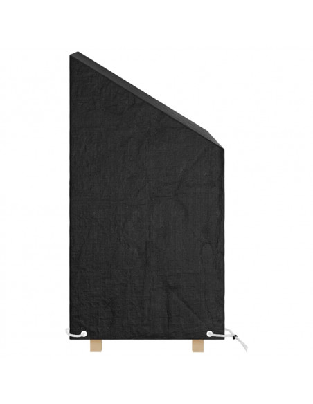 Copri Sedie Giardino 2pz 8 Occhielli 65x65x80/120cm Polietilene