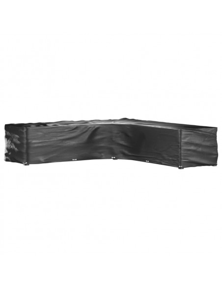 Coperture Mobili da Giardino a L 2pz 20 Occhielli 300x300x70cm