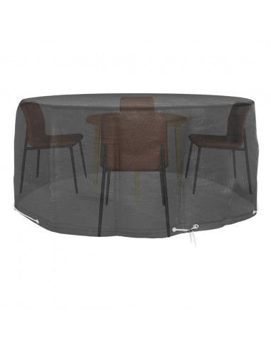 Coperture Mobili da Giardino 2pz 10 Occhielli Ø260x90cm Rotonde