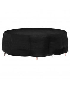 Copertura Divano Isola con 10 Occhielli Ø236x67 cm Rotondo 2