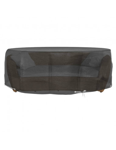 Copertura Divano Isola con 10 Occhielli Ø236x67 cm Rotondo