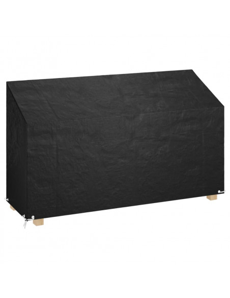 Copri Panca da Giardino 12 Occhielli 210x70x70/88cm Polietilene