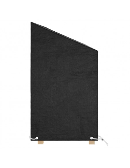 Copri Panca da Giardino 12 Occhielli 210x70x70/88cm Polietilene