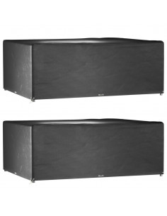 Copri Mobili Giardino 2pz 16 Occhielli 278x204x105 Rettangolare 2