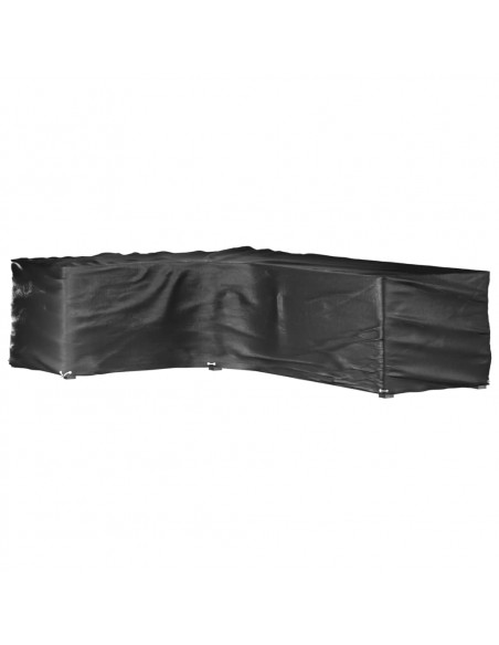 Coperture Mobili da Giardino a L 2pz 16 Occhielli 210x260x80cm