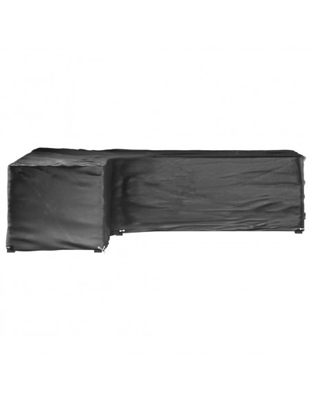 Coperture Mobili da Giardino a L 2pz 16 Occhielli 210x260x80cm