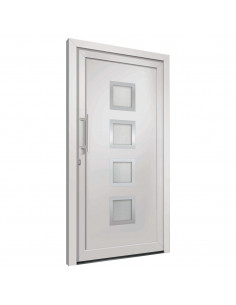 Porta di Ingresso Bianca 88x200 cm 2