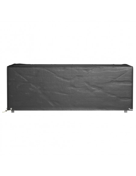 Copri Mobili Giardino 2pz 8 Occhielli 192x82x65cm Rettangolare