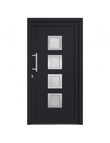 Porta di Ingresso Antracite 108x200 cm