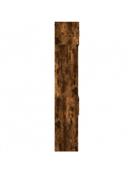 Mobile Sottile Rovere Fumo 50x42,5x225 cm in Truciolato