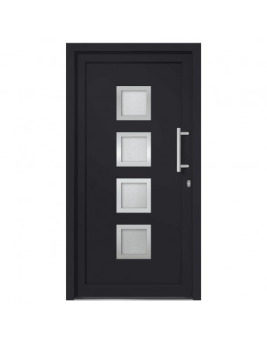 Porta di Ingresso Antracite 98x208 cm