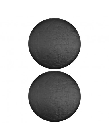 Coperture Mobili da Giardino 2pz 10 Occhielli Ø230x90cm Rotonde