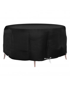 Copertura Mobili da Giardino con 10 Occhielli Ø260x90cm Rotonda 2