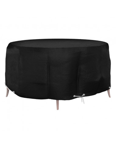 Copertura Mobili da Giardino con 10 Occhielli Ø260x90cm Rotonda