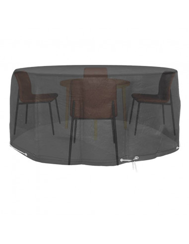 Copertura Mobili da Giardino con 10 Occhielli Ø260x90cm Rotonda