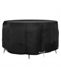 Copertura Mobili da Giardino con 10 Occhielli Ø230x90cm Rotonda 2