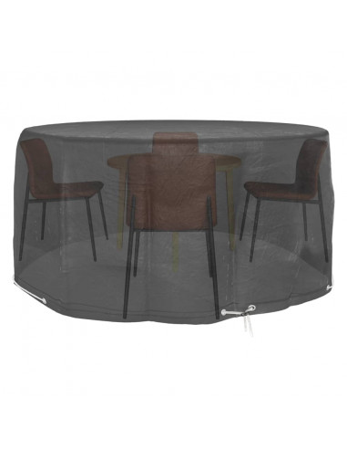 Copertura Mobili da Giardino con 10 Occhielli Ø230x90cm Rotonda