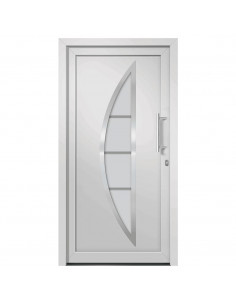 Porta di Ingresso Bianca 98x190 cm 2