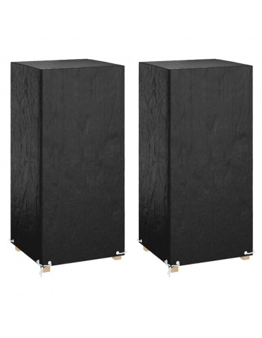 Copri Sedie da Giardino 2pz 8 Occhielli 75x70x140cm Polietilene