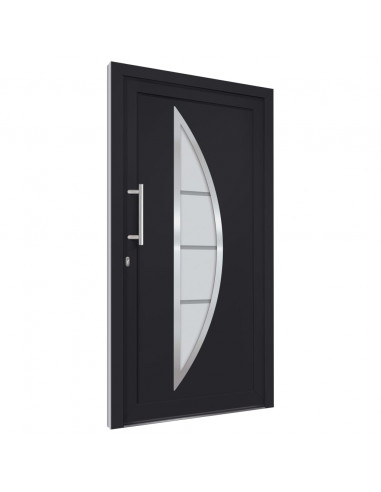 Porta di Ingresso Antracite 108x208 cm