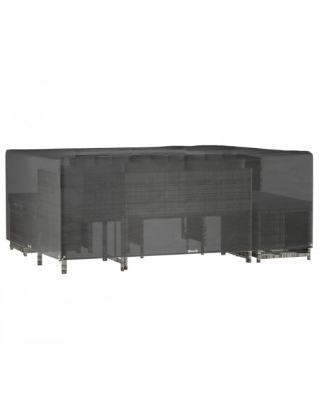 Copertura Mobili Giardino 16 Occhielli 300x250x90 Rettangolare