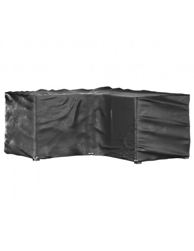 Coperture Mobili da Giardino a L 2pz 16 Occhielli 215x215x90cm