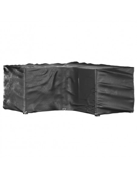Coperture Mobili da Giardino a L 2pz 16 Occhielli 215x215x90cm