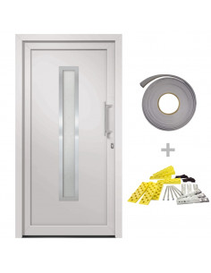 Porta di Ingresso Bianca 98x208 cm 2