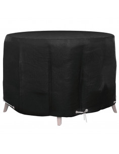 Copertura Mobili da Giardino con 6 Occhielli Ø125x75 cm Rotonda 2
