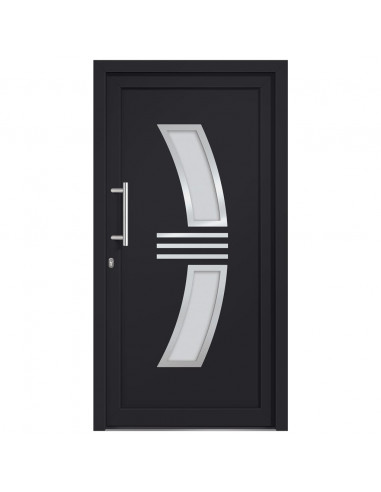 Porta di Ingresso Antracite 108x208 cm