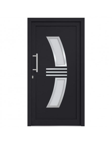 Porta di Ingresso Antracite 108x208 cm