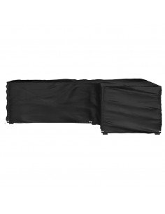 Copertura Mobili da Giardino a L 16 Occhielli 250x250x70 cm 2