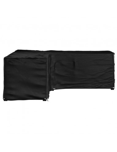 Copertura Mobili da Giardino a L 16 Occhielli 285x285x90 cm