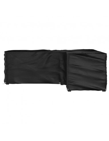 Copertura Mobili da Giardino a L 16 Occhielli 285x285x90 cm