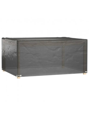 Copri Mobili Giardino 2pz 8 Occhielli 180x135x80cm Rettangolare