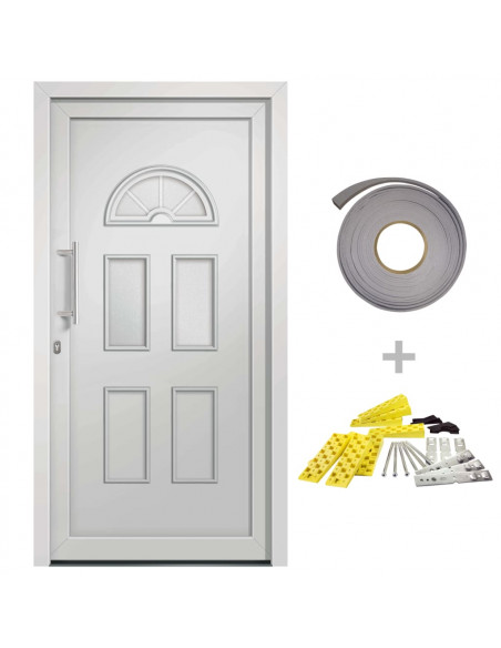 Porta di Ingresso Bianca 88x208 cm