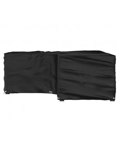 Copertura Mobili da Giardino a L 16 Occhielli 215x215x70 cm