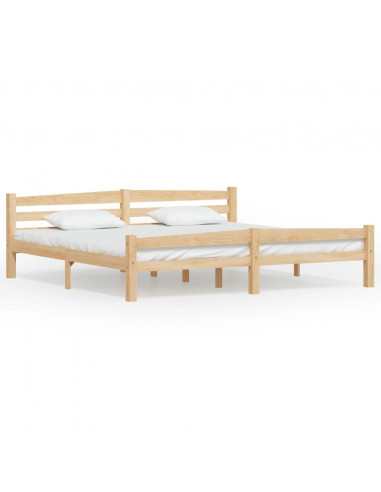 Giroletto in Legno Massello di Pino 200x200 cm