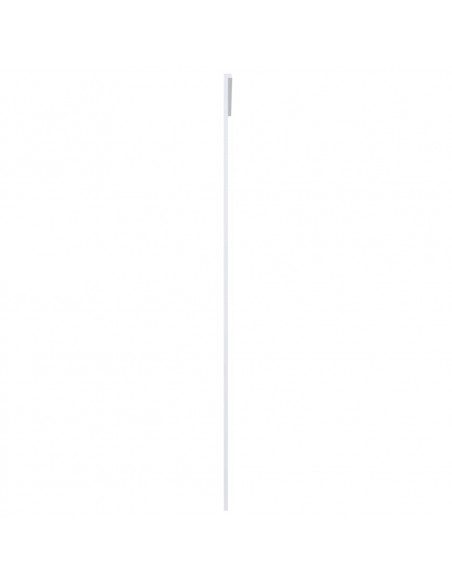 Porta Scorrevole in Vetro ESG e Alluminio 102,5x205 cm Bianca