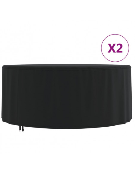 Coperture per Mobili da Giardino 2pz Ø 182x71 cm 420D Oxford