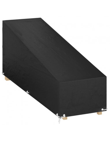 Copertura per Sdraio 12 Occhielli 200x65x35/60cm in Polietilene