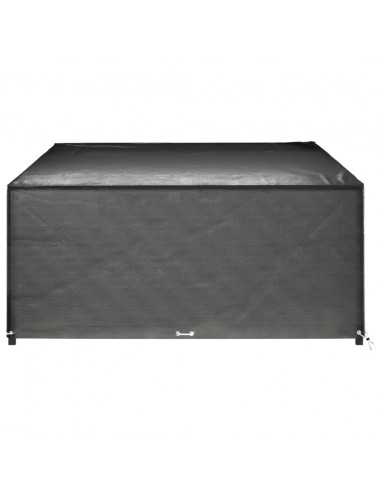 Copri Mobili Giardino 2pz 16 Occhielli 325x205x90cm Rettangolo