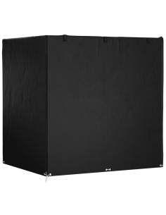 Copri Panca a Dondolo 12 Occhielli 220x177x220 cm Polietilene 2