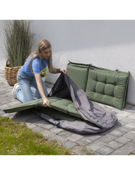 Madison Telo di Copertura per Cuscini da Esterno 175x80x60 cm Grigio