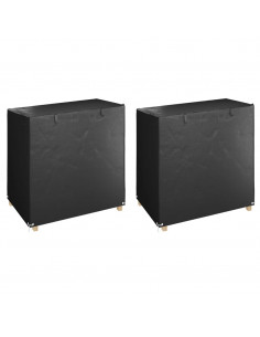 Copri Panche Dondolo 2pz 8 Occhielli 125x90x135/165 Polietilene 2