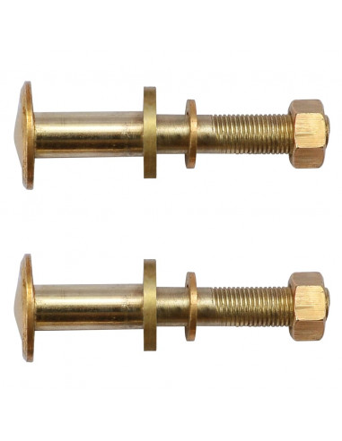 Rotelle di Ricambio per Lettini Prendisole 2pz Massello di Teak