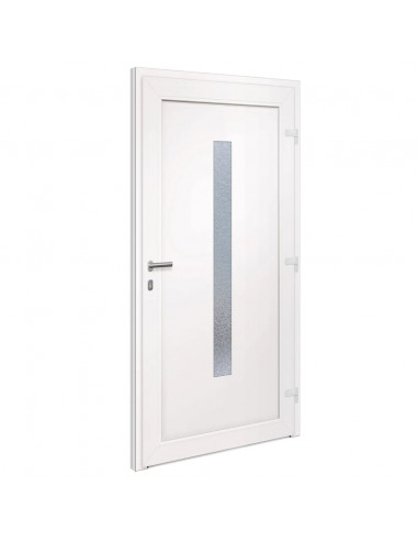 Porta Ingresso Bianca 98x200 cm in PVC